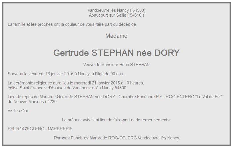 Image Annonce nécrologique