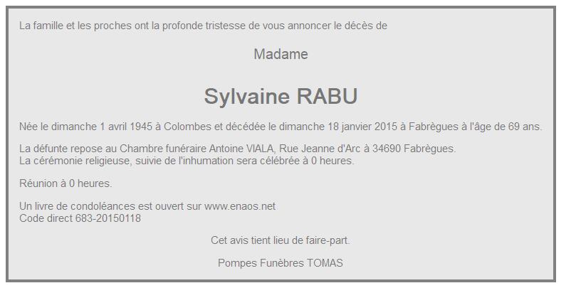 Image Annonce nécrologique