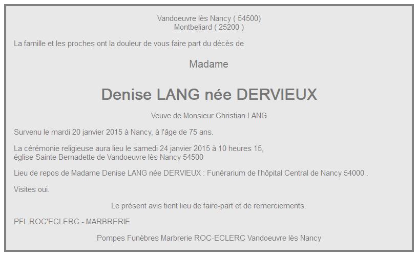 Image Annonce nécrologique