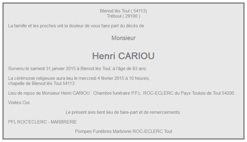 Image Annonce nécrologique