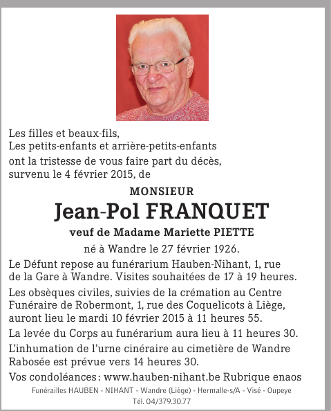 Image Annonce nécrologique