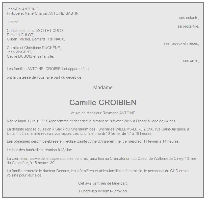 Image Annonce nécrologique