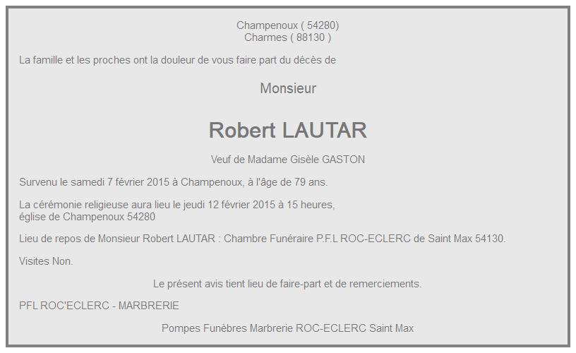 Image Annonce nécrologique