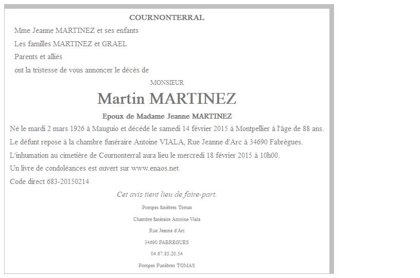 Image Annonce nécrologique