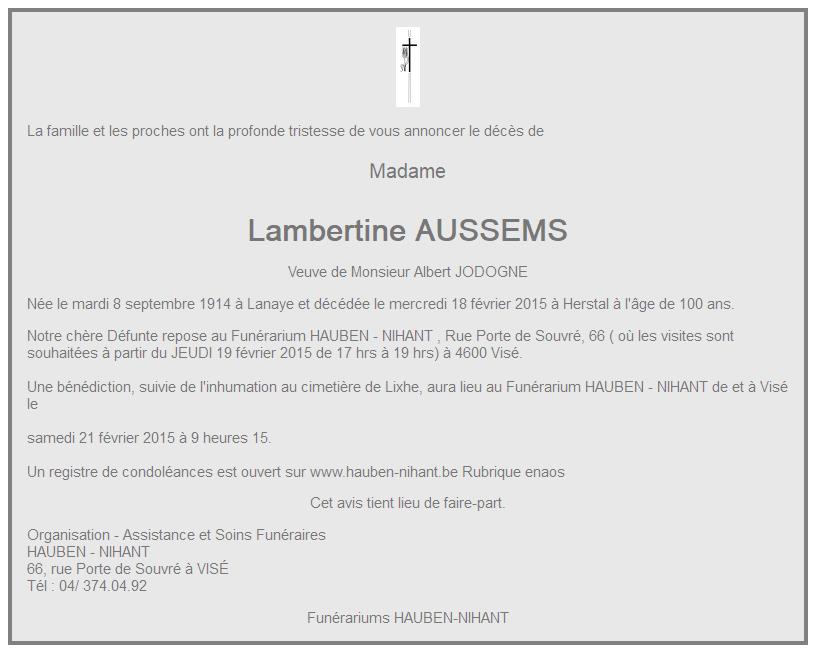 Image Annonce nécrologique