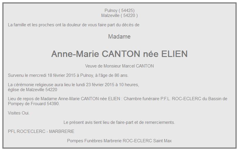 Image Annonce nécrologique