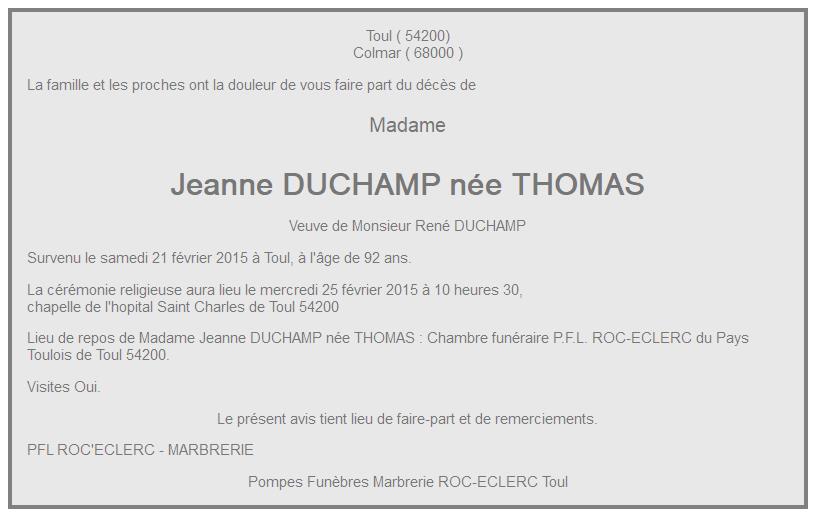 Image Annonce nécrologique