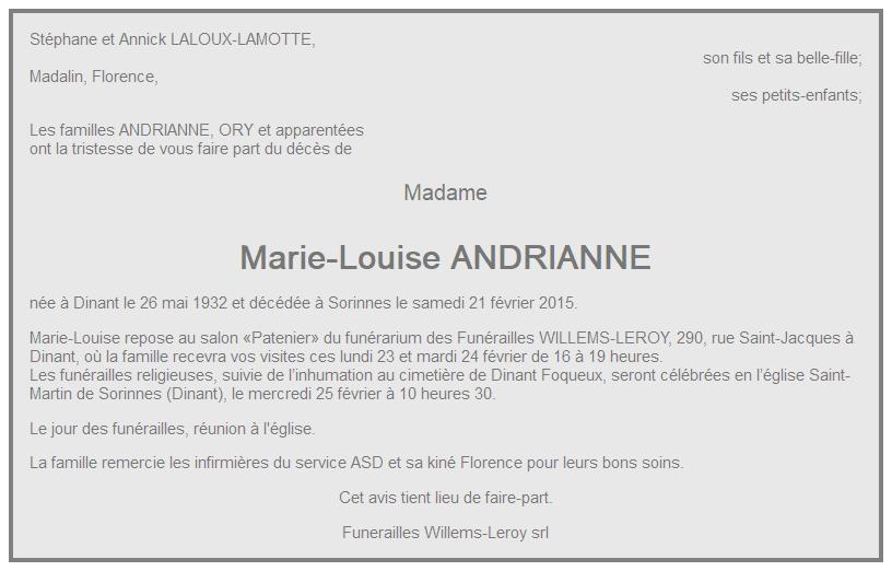 Image Annonce nécrologique