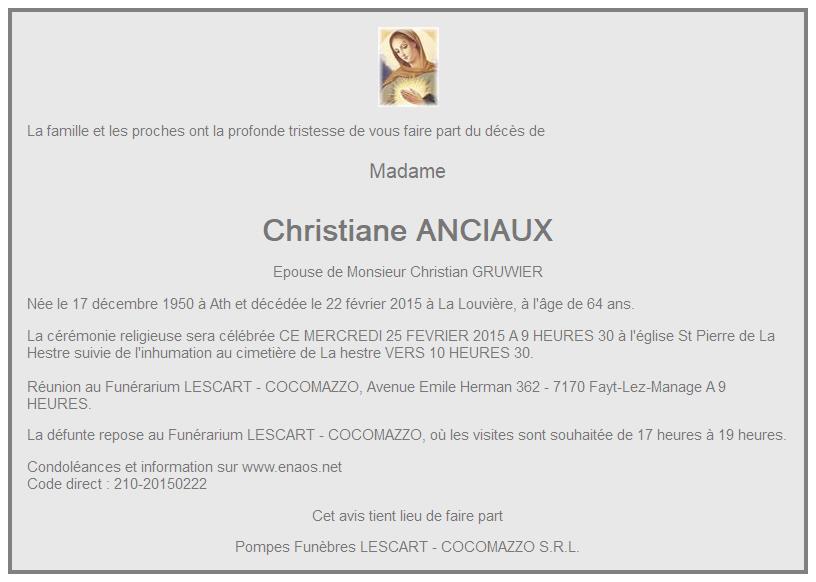 Image Annonce nécrologique