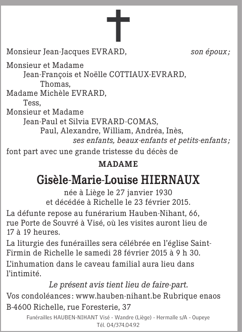 Image Annonce nécrologique