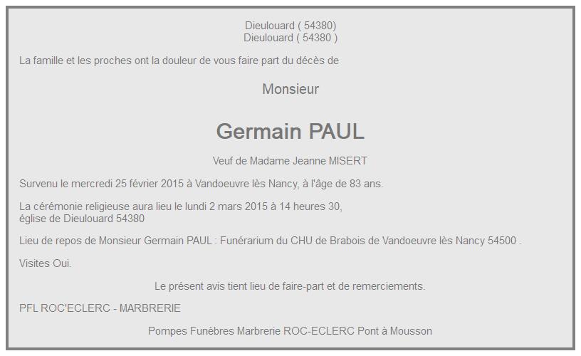 Image Annonce nécrologique