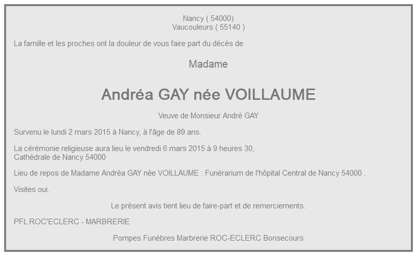 Image Annonce nécrologique