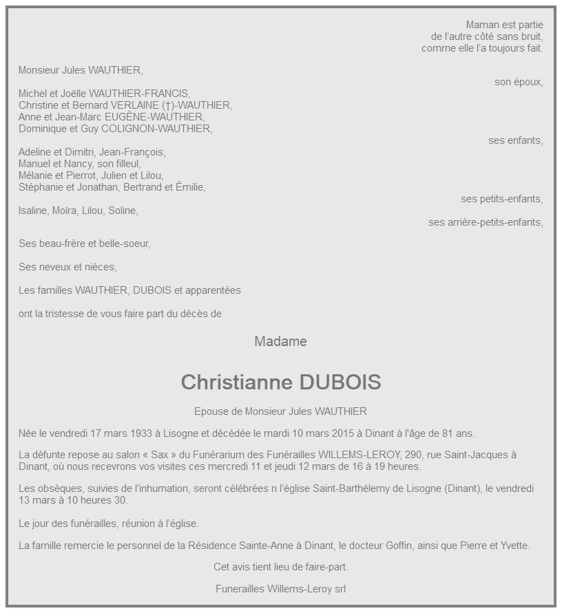 Image Annonce nécrologique