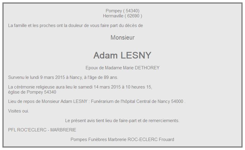 Image Annonce nécrologique