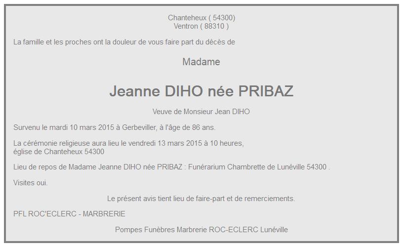 Image Annonce nécrologique