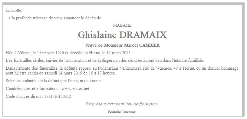 Image Annonce nécrologique