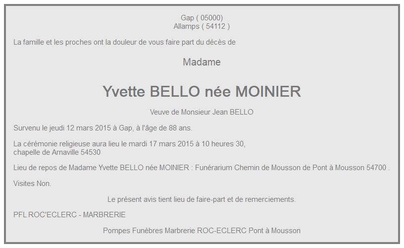 Image Annonce nécrologique