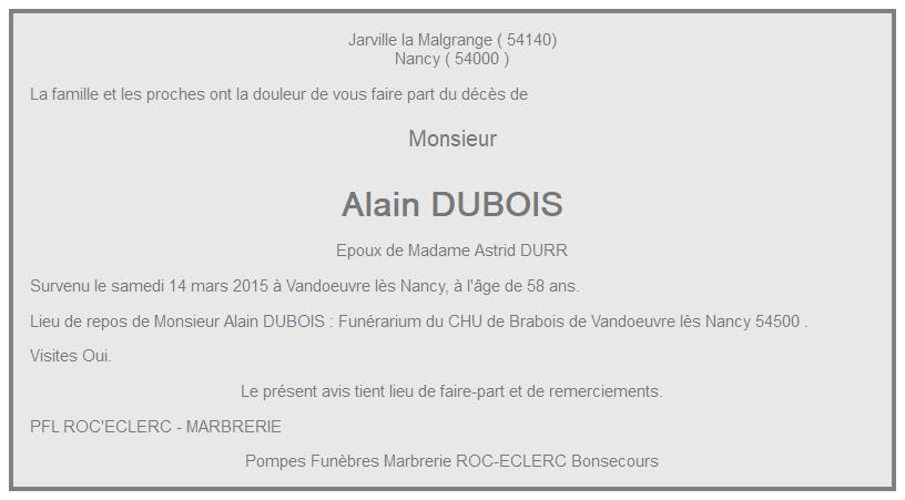 Image Annonce nécrologique