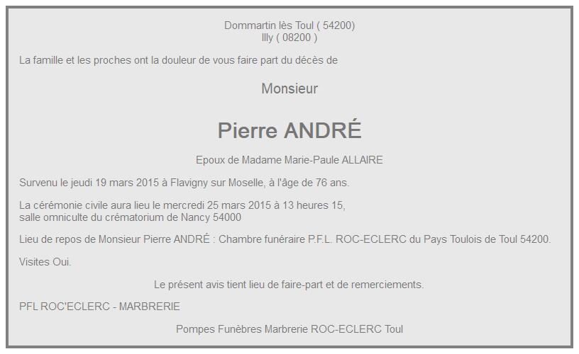 Image Annonce nécrologique