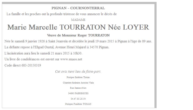 Image Annonce nécrologique