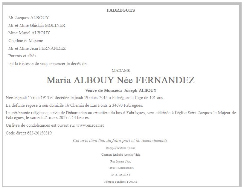 Image Annonce nécrologique