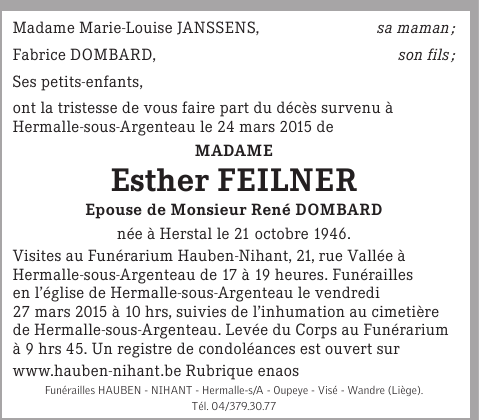 Image Annonce nécrologique