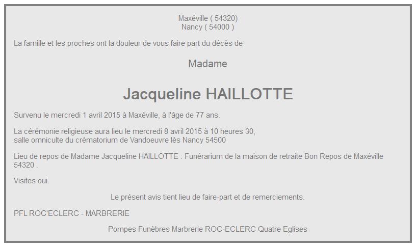 Image Annonce nécrologique