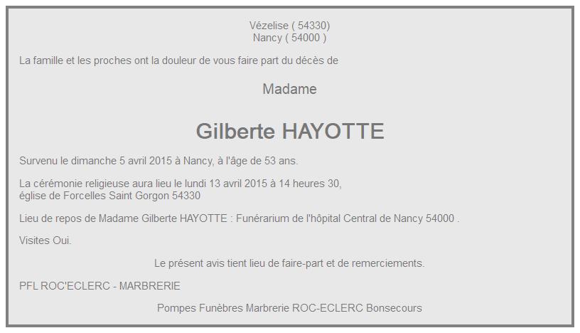 Image Annonce nécrologique