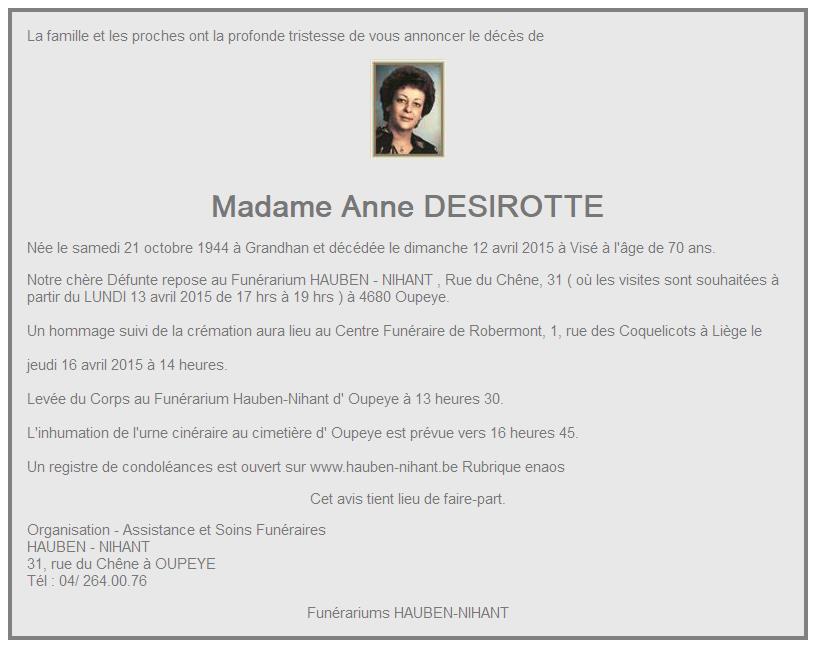 Image Annonce nécrologique