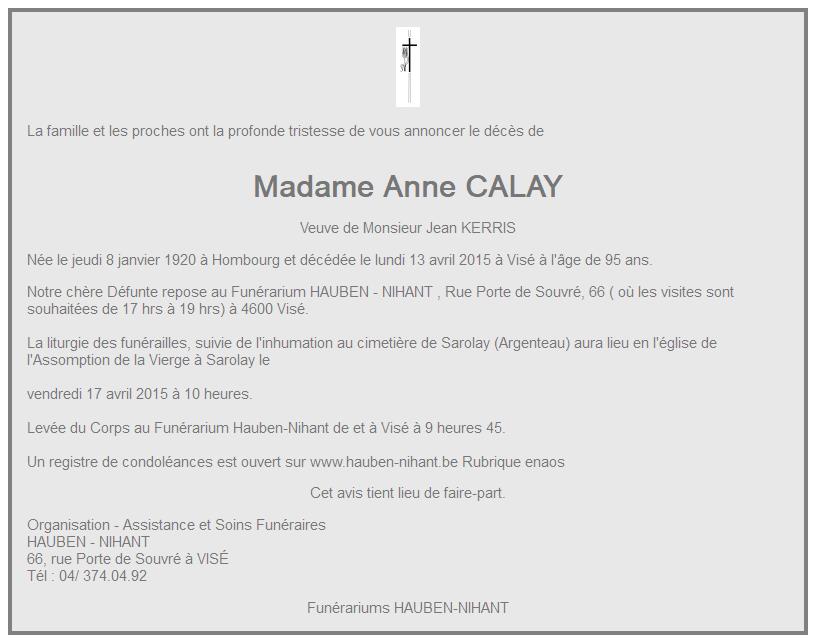 Image Annonce nécrologique