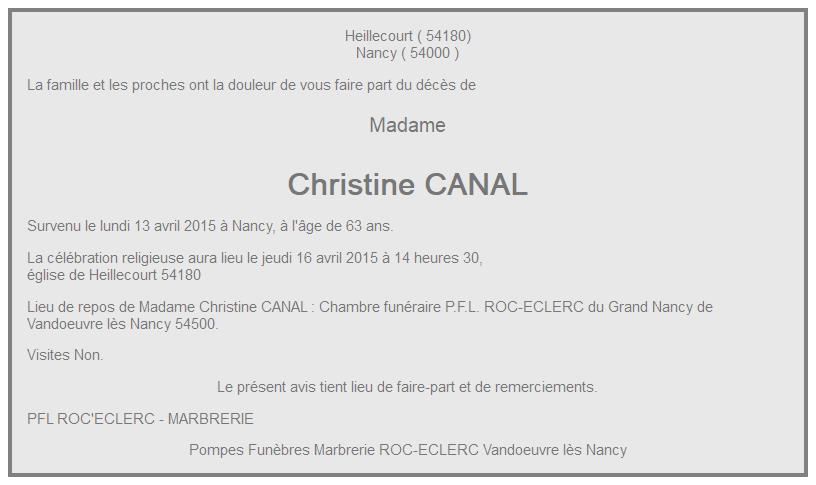 Image Annonce nécrologique