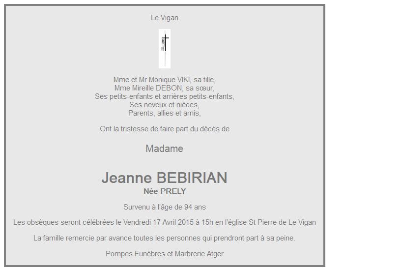 Image Annonce nécrologique