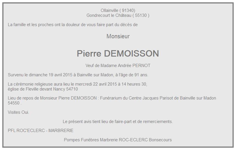 Image Annonce nécrologique