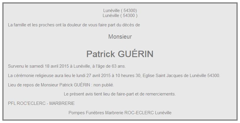 Image Annonce nécrologique