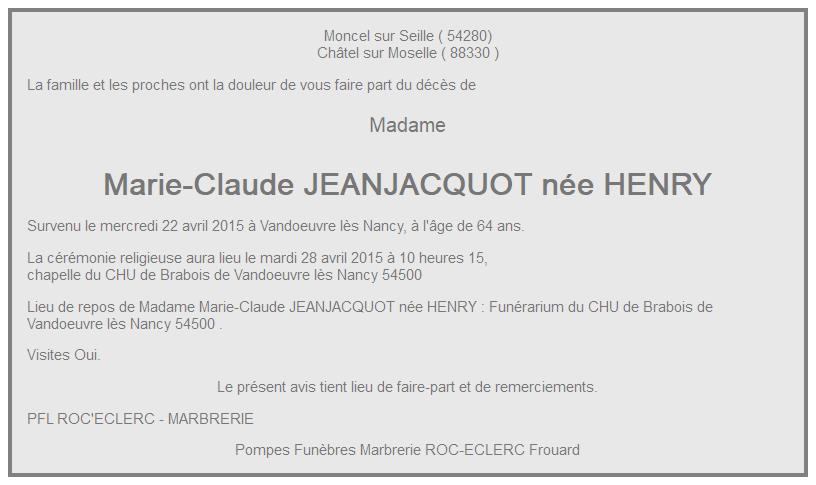 Image Annonce nécrologique