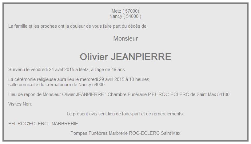 Image Annonce nécrologique