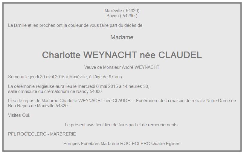 Image Annonce nécrologique