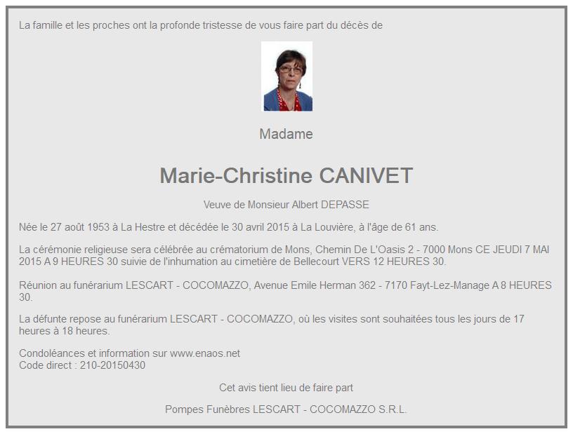 Image Annonce nécrologique