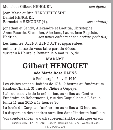 Image Annonce nécrologique