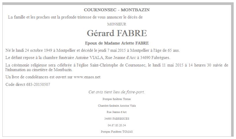 Image Annonce nécrologique