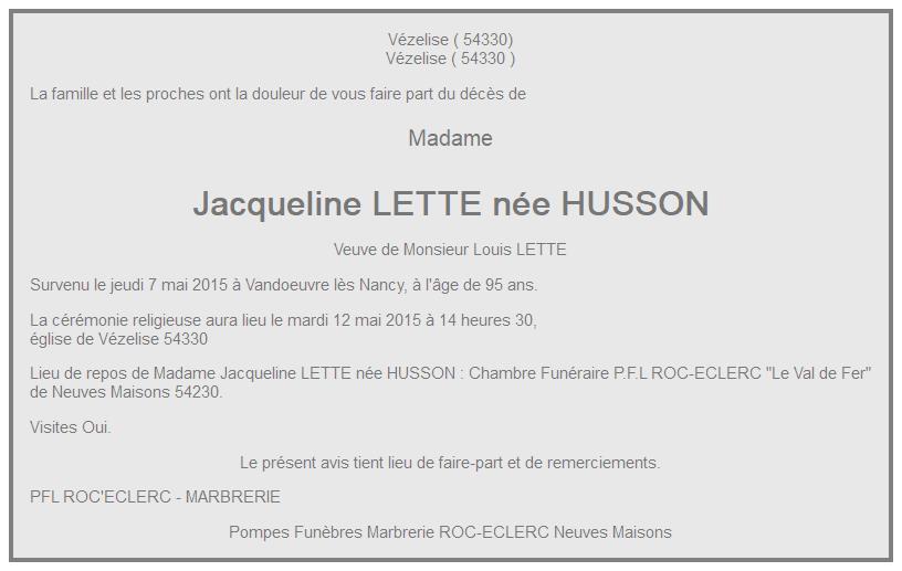 Image Annonce nécrologique