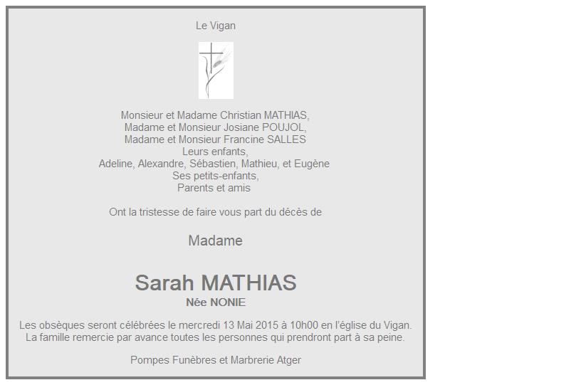 Image Annonce nécrologique