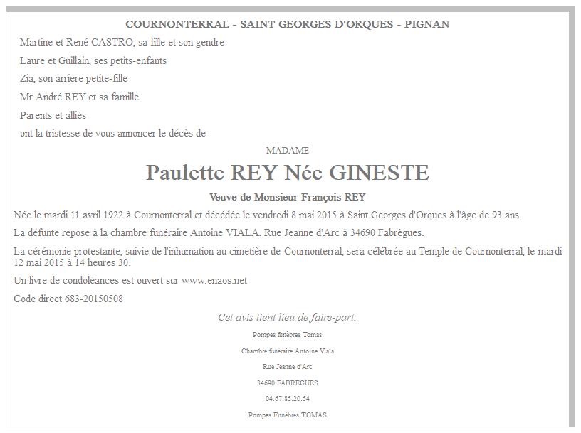 Image Annonce nécrologique