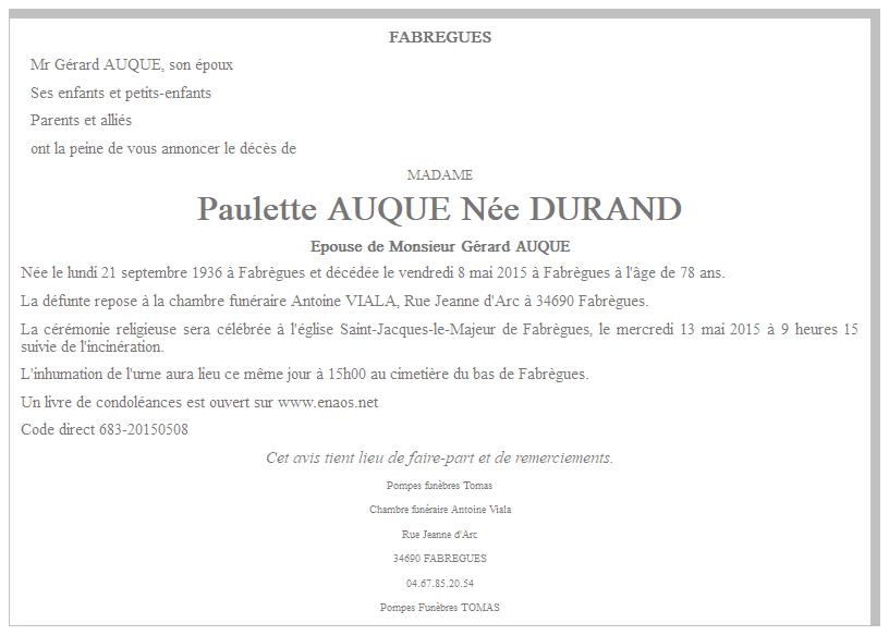 Image Annonce nécrologique