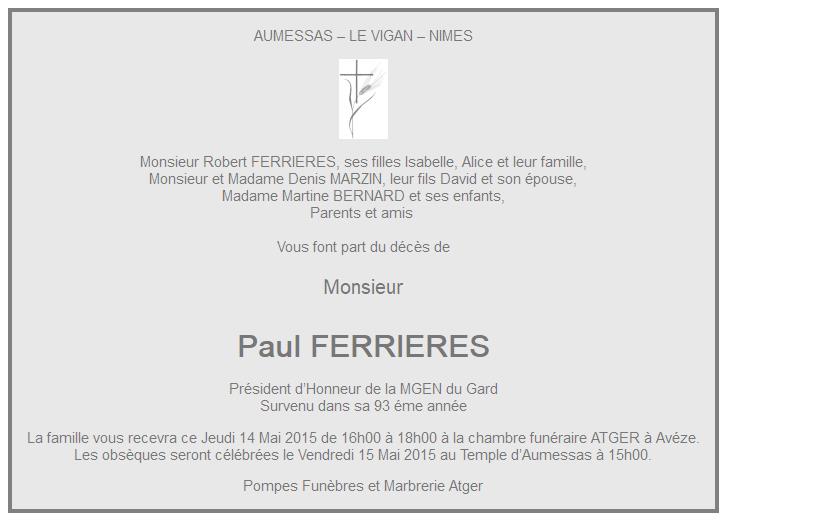 Image Annonce nécrologique