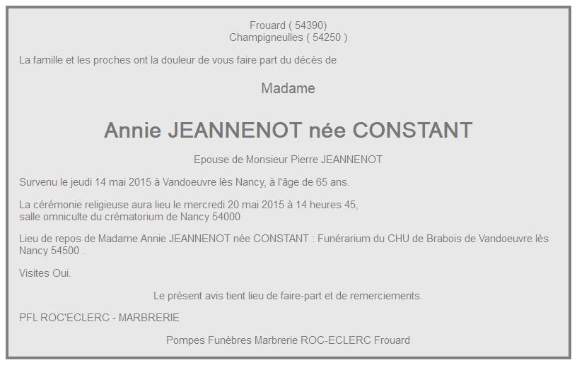 Image Annonce nécrologique