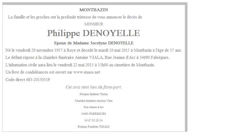 Image Annonce nécrologique