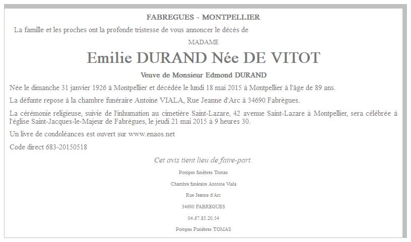 Image Annonce nécrologique