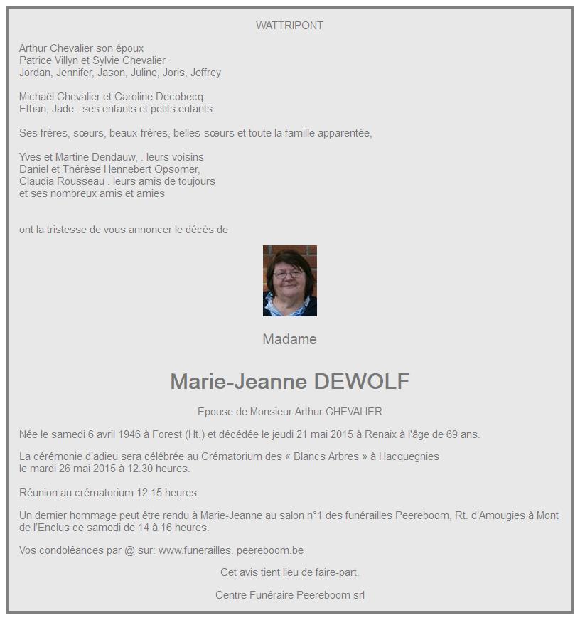 Image Annonce nécrologique