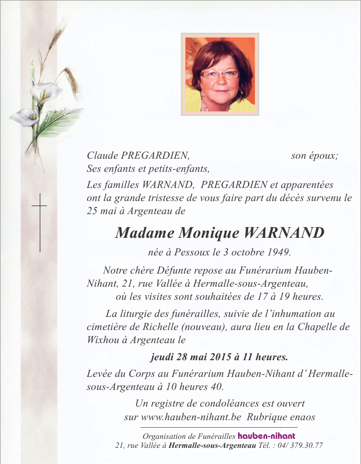 Image Annonce nécrologique